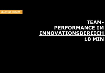 Team-Performance in Innovationsbereich